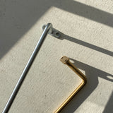 Zinc Plated Towel Bar