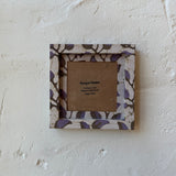 Fabric Wrapped Picture Frame 4x4 with Matte
