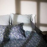 Victoria Navy Pillow Cases