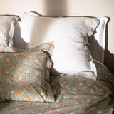 Victoria Orange Pillowcases, Set of 2