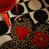 Loony Leopard Butterfly Rug, Large