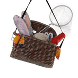 Vintage Style Fishing Creel Ornament