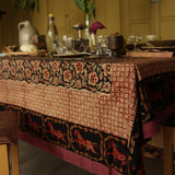 Maggie Horse Table Throw in Tote