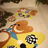 Melody Moon Butterfly Rug in Lemon, Medium