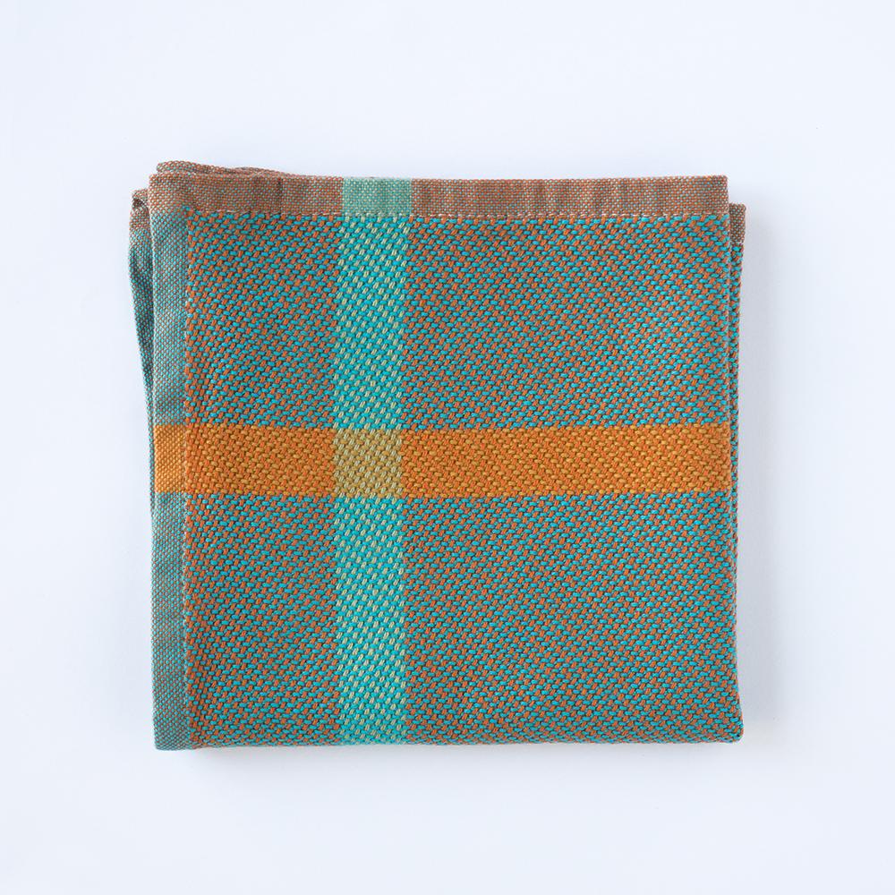 Washcloth in Lagoon & Petrol - Thumbnail 3