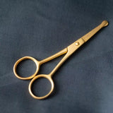 Short Blade Safety Scissors, Gold