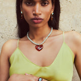 Pia Earrings in Leopard