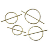 Oval Hair Slides