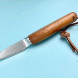 Thiers Issard Ostreo French Oyster Knife with Leather Sheath, Made in France