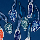 Ceramic Oyster Ornament