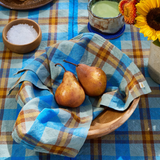 Plaid Napkin Set in Bay