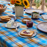 Charleston Plaid Tablecloth in Bay