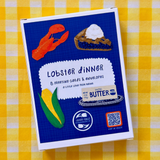 Lobster Dinner Stationery Set | Set of 8