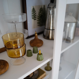 Mini Porcelain Candle Holder