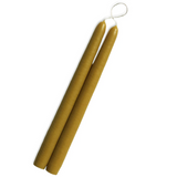 12" Hand Dipped Unscented Taper Candles