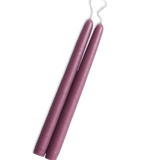 12" Hand Dipped Unscented Taper Candles