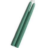 12" Hand Dipped Unscented Taper Candles
