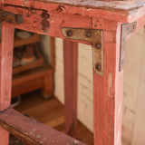 Vintage Wooden Painter Stool