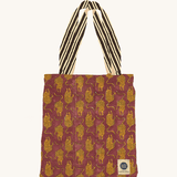 Tiger Single Throw in Tote