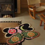 Tip Top Tiger Butterfly Rug, Large