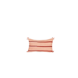 Guatemalan Stripe Orange Brown Pillow Cover