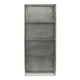 Glass and Zinc Cabinet