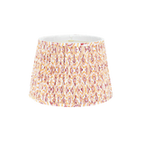 Warm Block Print Pleated Shade
