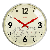 Outdoor Zinc Wall Clock with Weather