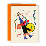 Souris Birthday Card