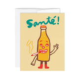 Santé! Greeting Card