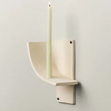 Kahn Candle Sconce, Bone