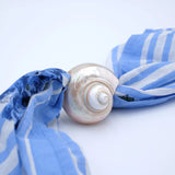 Seashell Napkin Rings, Set of 4