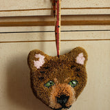 Archie Check Bear Gift Hanger