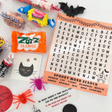 Halloween Striped Deluxe Surprise Bon Bon Party Favor