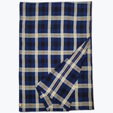 Charleston Plaid Tablecloth in Azurite