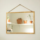 Brass Mirror