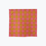 Big Gingham Napkin Set, Grapefruit