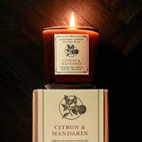 Citron and Mandarin, Luxury Soy Candle