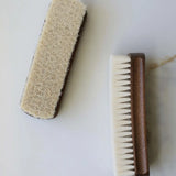 Soft Goat Hair & Beachwood Brush