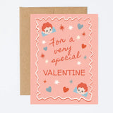 Vintage Cutie Cupid Valentine Card