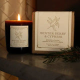 Winter Berry & Cypress, Luxury Soy Candle