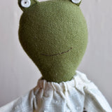 Fern the Frog Doll- Liberty Bloomers