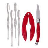 Set of 6 Seafood Tools
