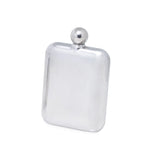 6 oz. Stainless Steel Rounded Flask