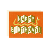 Birthday Snake Card