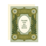 Thank You Vine Greeting Card