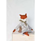 Florette the Fox Doll - Liberty Floral Day Dress