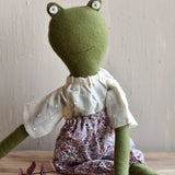 Fern the Frog Doll- Liberty Bloomers