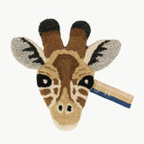 Tufted Giraffe Head Rug