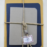 Set of 3 Books with Rope Twine
